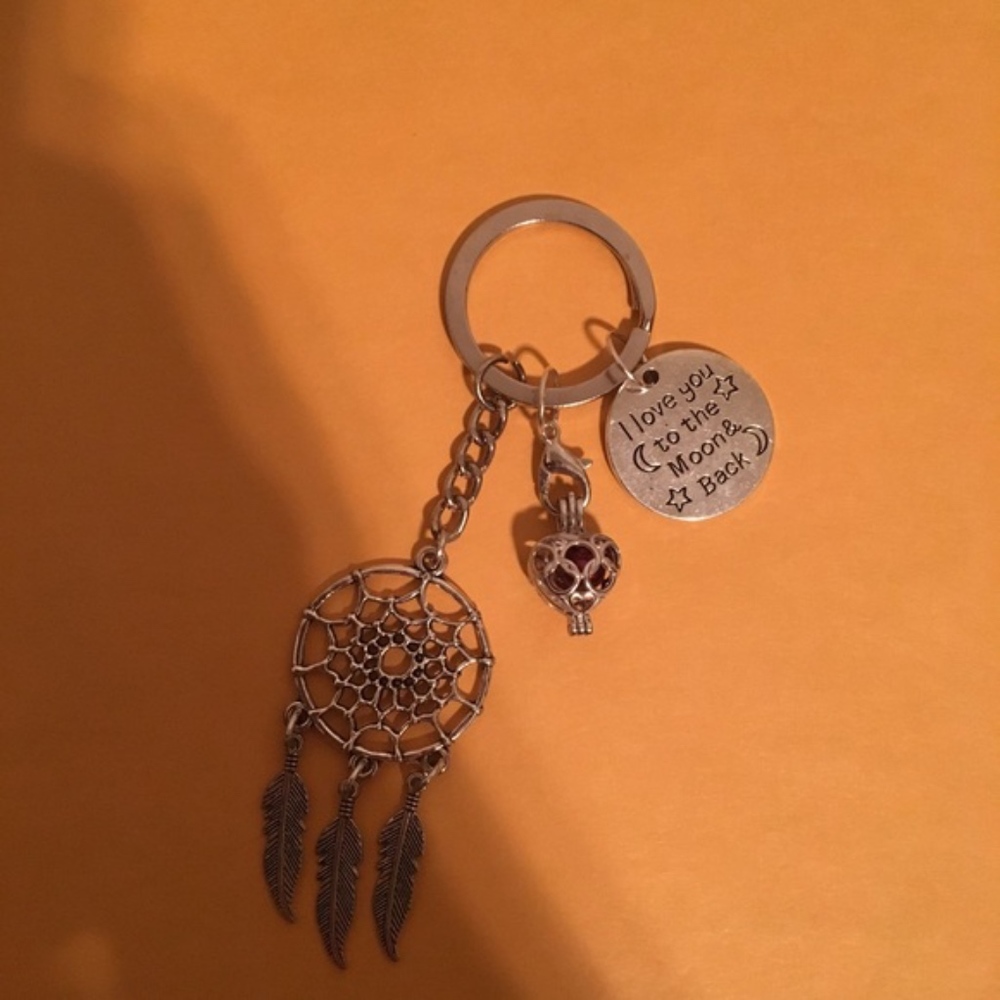 Love Inspired PEARL Key Chain! handmade